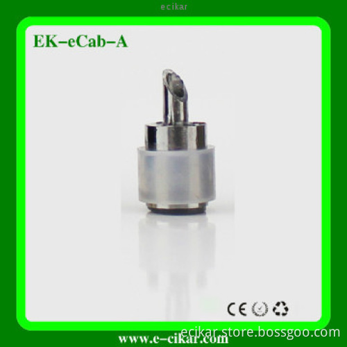 2014 new products pyrex glass atomizer electronic cigarette eCab-A